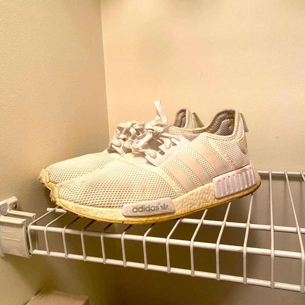 White Adidas NMD